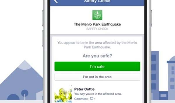 Strage di Nizza, Facebook attiva il Safety Check