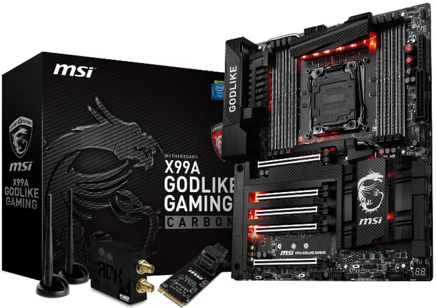 MSI X99A GODLIKE Gaming Carbon Edition, ottima scheda grafica