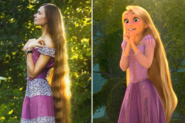 Non taglia i capelli da 13 anni, la vera Rapunzel è una star su Instagram