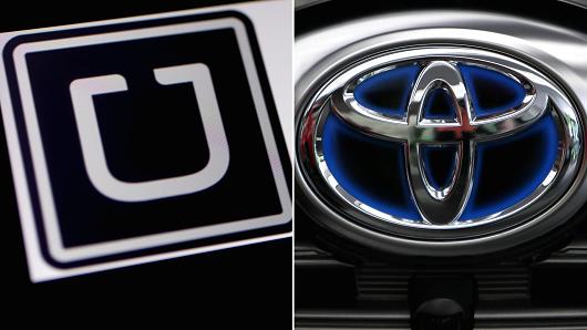 Toyota investe in Uber per uno scambio di servizi