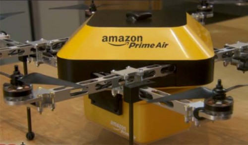 Amazon testa i suoi droni in Inghilterra